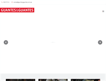 Tablet Screenshot of guantesyguantes.com.pe